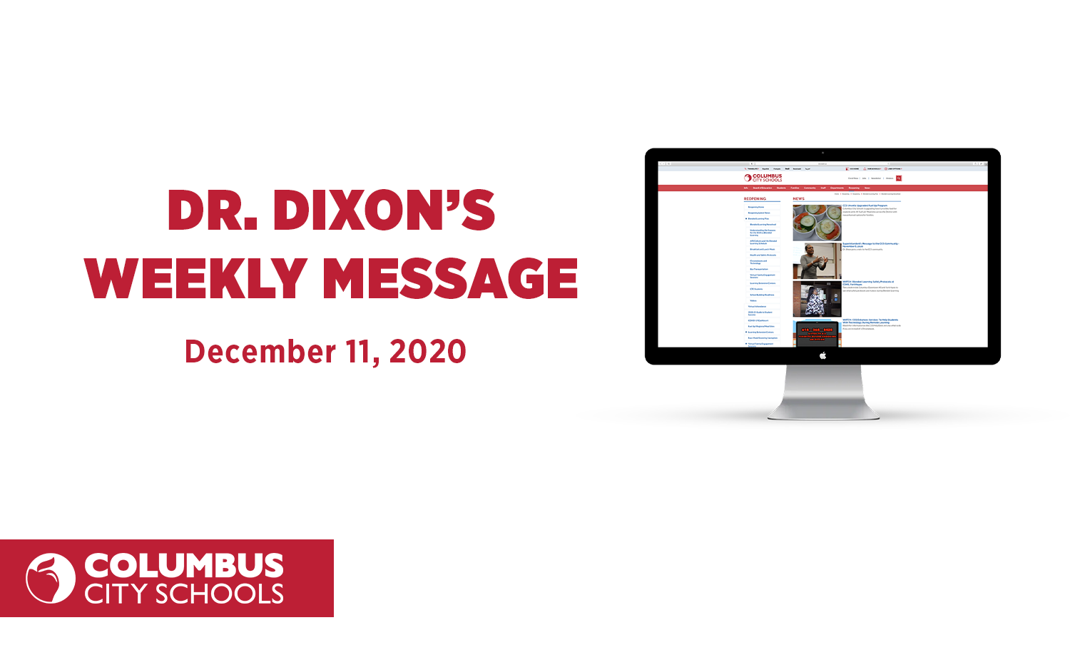 Dr. Dixon's Weekly Message 